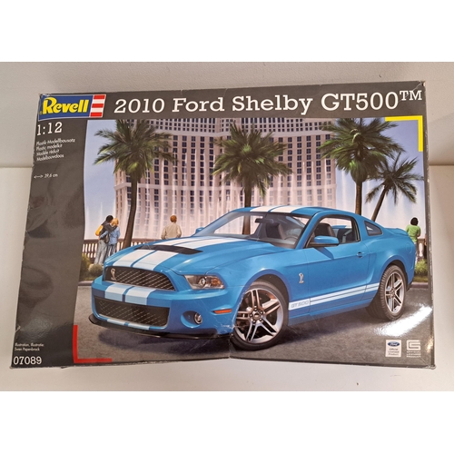 367 - REVELL 2010 FORD SHELBY GT500 MODEL
in plastic with detailed engine and interior, new and unused in ... 