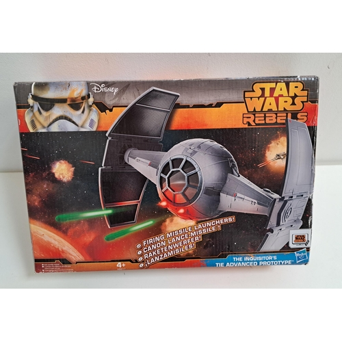 386 - HASBRO STAR WARS REBELS THE INQUISITOR'S TIE ADVANCED PROTOTYPE
in original box