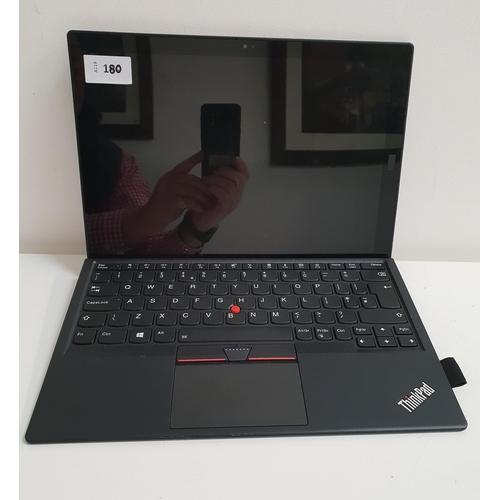 LENOVO THINKPAD X1 TABLET GEN 2 serial number R9-0P9T46; wiped