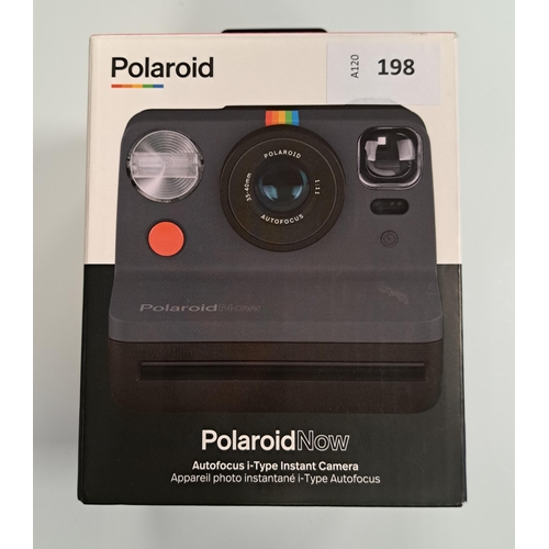 198 - BOXED POLAROID NOW AUTOFOCUS I-TYPE INSTANT CAMERA