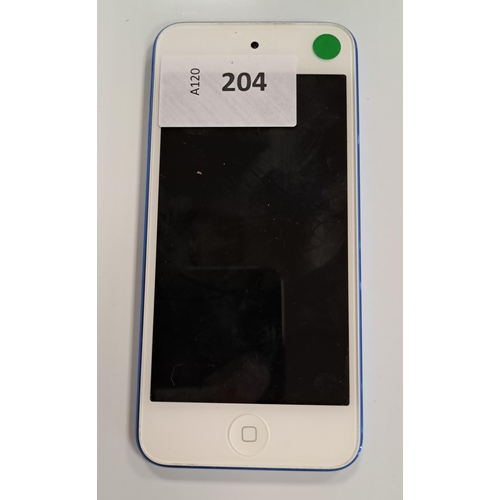 204 - APPLE IPOD TOUCH 7TH GENERATION - A2178 - 30GB
serial number: F6KZM139M939; NOT Apple Account Locked... 