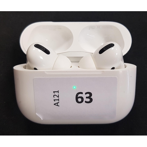 63 - PAIR OF APPLE AIRPODS PRO
in AirPods Pro charging case