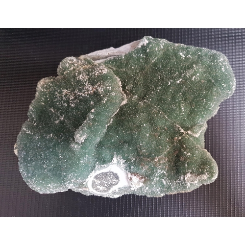 200 - PRASIOLITE (GREEN QUARTZ) MINTERAL SPECIMINE
from Uruguay, approximately 850 grams and approximate m... 