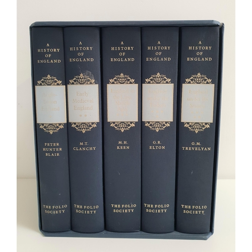 254 - THE FOLIO SOCIETY A HISTORY OF ENGLAND
comprising Anglo-Saxon England by Peter Hunter Blair, Early M... 