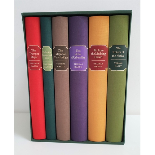 256 - FOLIO SOCIETY THOMAS HARDY NOVELS
comprising The Trumpet Major, Under Greenwood Tree, The Mayor Of C... 