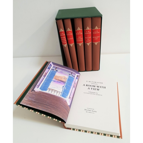 258 - FOLIO SOCIETY E.M.FORSTER NOVELS
comprising A Room With A View, Where Angles Fear To Tread, Maurice,... 