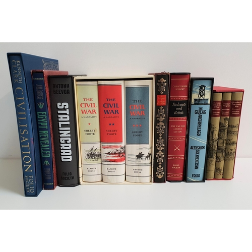 261 - FOLIO SOCIETY HISTORICAL INTEREST BOOKS
comprising The Reminiscences Of Captain Gronow, Memoirs Of A... 