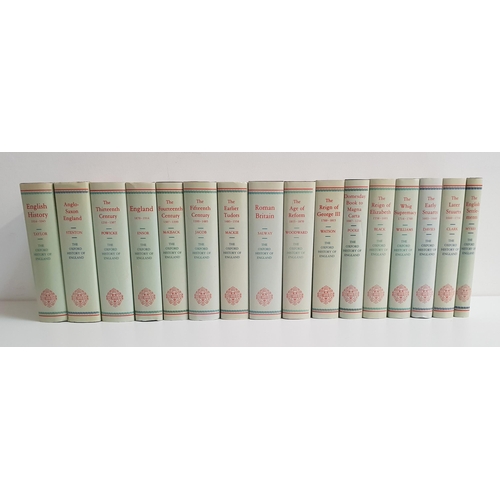 266 - THE OXFORD HISTORY OF ENGLAND
sixteen hardback editions by various authors (16)