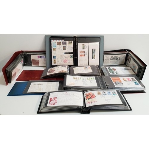 245 - LARGE SELECTION OF FIRST DAY COVERS
including a coin example contained in eight albums