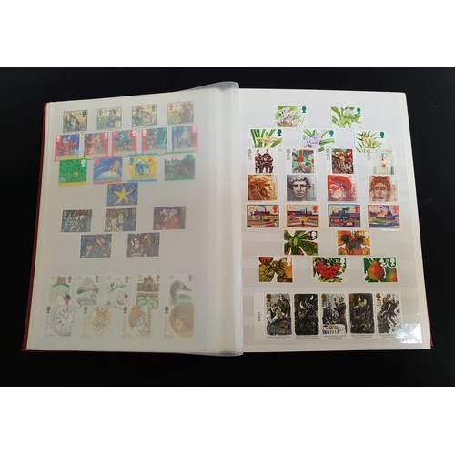 247 - STAMP STOCK BOOK
with mint range of commemorative stamps from 1974 to 2004 sets and miniature sheets... 