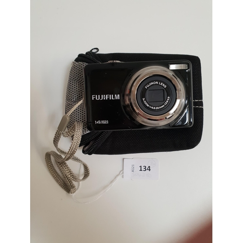 134 - FUJIFILM JV300 14 MEGAPIXEL CAMERA
in case