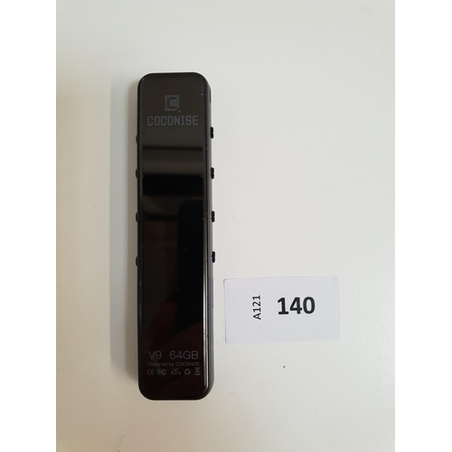 140 - COCONISE V9 64GB VOICE RECORDER