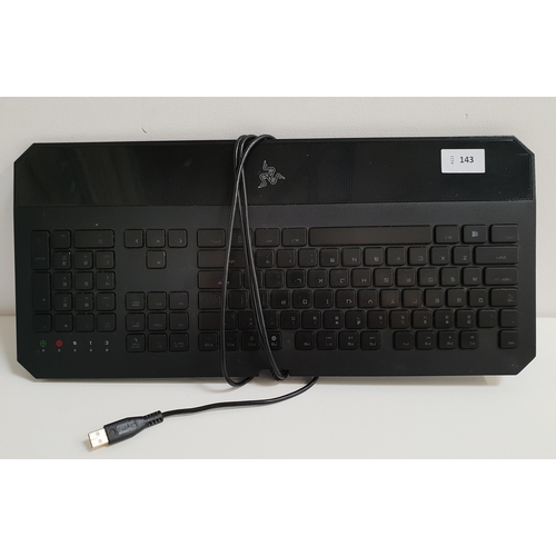 143 - RAZER DEATHSTALKER GAMING KEYPAD
model number RZ03-0080