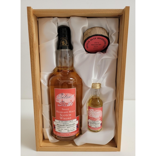 340 - MILLBURN 1974 22 YEAR OLD SINGLE HIGHLAND MALT SCOTCH WHISKY
Signatory Silent Stills series which ce... 