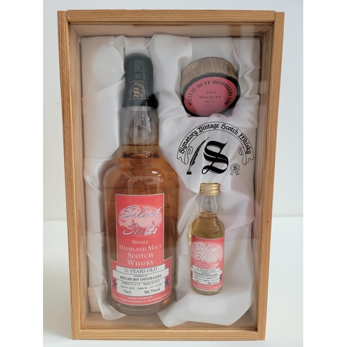 340 - MILLBURN 1974 22 YEAR OLD SINGLE HIGHLAND MALT SCOTCH WHISKY
Signatory Silent Stills series which ce... 