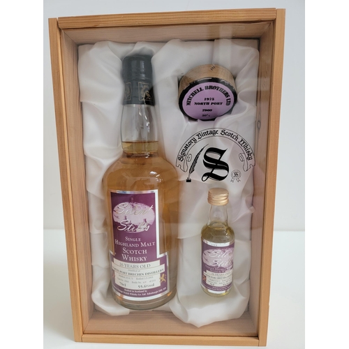 342 - NORTH PORT-BRECHIN 1975 26 YEAR OLD SINGLE HIGHLAND MALT SCOTCH WHISKY
Signatory Silent Stills serie... 