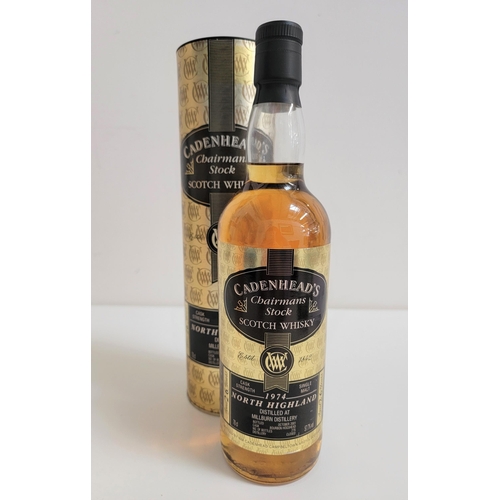 345 - MILLBURN 1974 26 YEAR OLD NORTH HIGHLAND SINGLE MALT SCOTCH WHISKY
bottled by Cadenhead's as part of... 