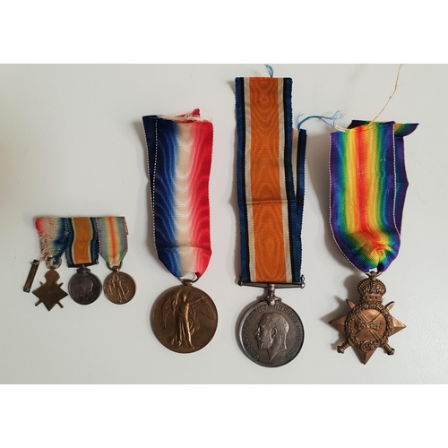 308 - WWI MEDAL TRIO
awarded to 81186 J. Hogg P.E. comprising 1914-15 Star, 1914-1918 medal and The Victor... 