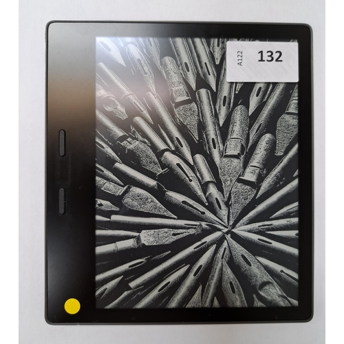 132 - AMAZON KINDLE OASIS
serial number G000 WM06 1036 02EF
Note: It is the buyer's responsibility to make... 