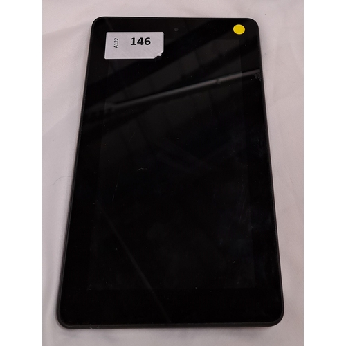 146 - AMAZON KINDLE FIRE 5th GENERATION
serial number G0K0 H404 6155 002M
Note: It is the buyer's responsi... 