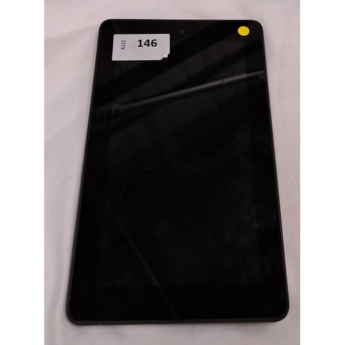 146 - AMAZON KINDLE FIRE 5th GENERATION
serial number G0K0 H404 6155 002M
Note: It is the buyer's responsi... 
