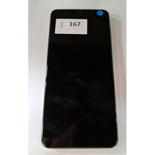 167 - SAMSUNG GALAXY A32
model SM-A326B/DS; IMEI 351554742470702; NOT Google Account Locked.
Note: It is t... 