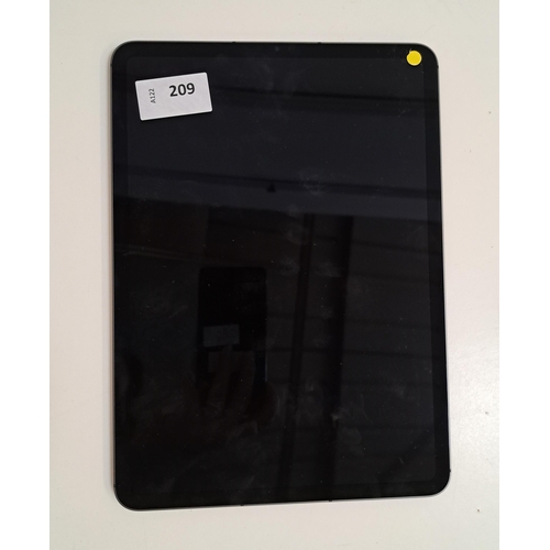APPLE IPAD PRO 11 INCH 3RD GEN - A2301 - WIFI & CELLULAR WITH MMWAVE
serial number F14MLJ7FWJ. Apple account locked. 
Note: It is the buyer's responsibility to make all necessary checks prior to bidding to establish if the device is blacklisted/ blocked/ reported lost. Any checks made by Mulberry Bank Auctions will be detailed in the description. Please Note - No refunds will be given if a unit is sold and is subsequently discovered to be blacklisted or blocked etc.