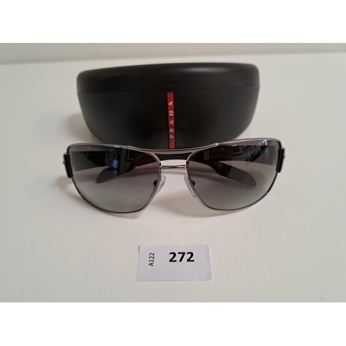 272 - PAIR OF PRADA LINEA ROSSA POLARISED SUNGLASSES
in Prada case