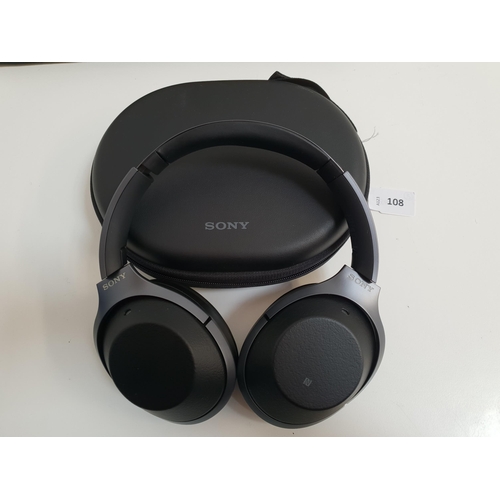 108 - PAIR OF SONY WH-1000XM2 HEADPHONES 
in Sony Case