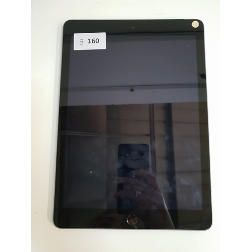 160 - APPLE IPAD 5th GENERATION - A1823 - WIFI & CELLULAR 
serial number F9FTX5IVHLJL. IMEI 35580708463767... 