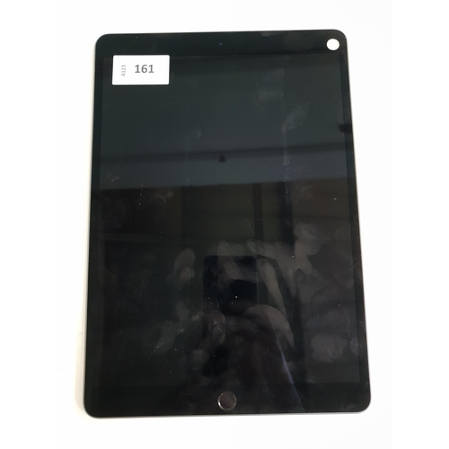 161 - APPLE IPAD AIR 3RD GENERATION - A2152 - WIFI  
serial number F9FZM26ZLMPD. Apple account locked. 
No... 