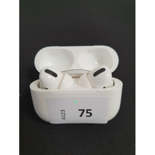 75 - PAIR OF APPLE AIRPODS PRO
in AirPods Pro charging case