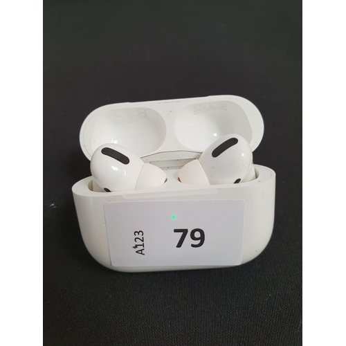 79 - PAIR OF APPLE AIRPODS PRO
in AirPods Pro charging case