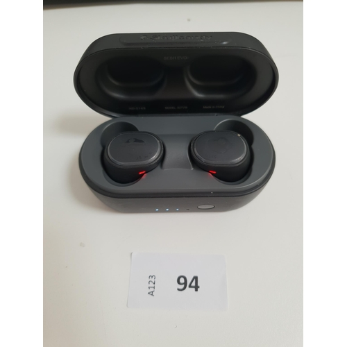 94 - PAIR OF SKULLCANDY SESH EVO EARBUDS
in charging case