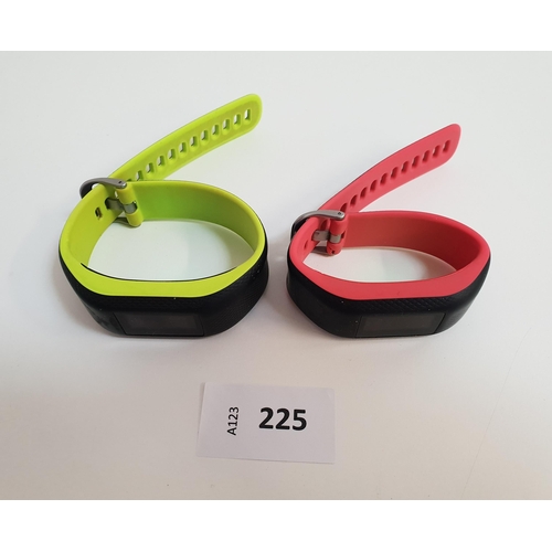 225 - TWO GARMIN VIVOSPORT ACTIVITY TRACKERS