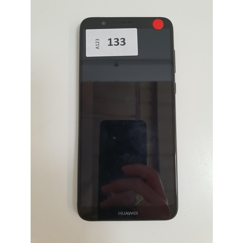 133 - HUAWEI P SMART 
model FIG-LX1; IMEI 862239040891799; Google Account Locked.
Note: Phone is slightly ... 