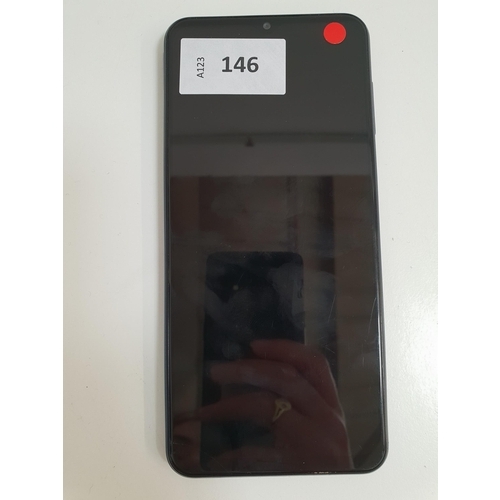 146 - SAMSUNG GALAXY M33 5G
model SM-M336B; IMEI 353647611091001; Google Account Locked.
Note: screen is c... 