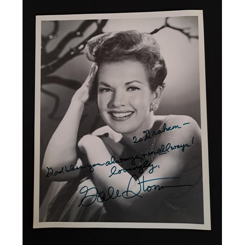 86 - GALE STORM
signed 10x8 black and white photograph. With dedication 'To Graham - God likes you always... 