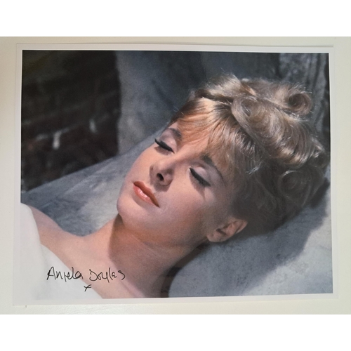 103 - ANGELA DOUGLAS
signed 10x8 colour photograph. With Chaucer Certificate of Authenticity.
Note: Englis... 