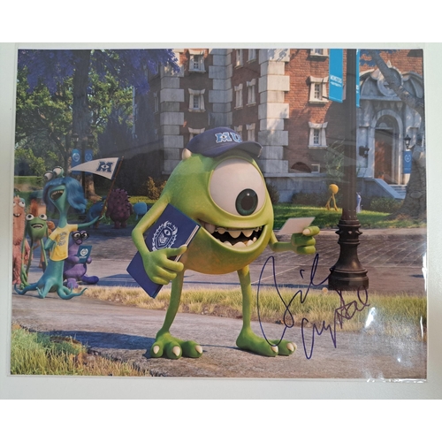 104 - BILLY CRYSTAL
signed 10x8 colour photograph of Mike Wazowsky from Monsters University. 
Note: Americ... 