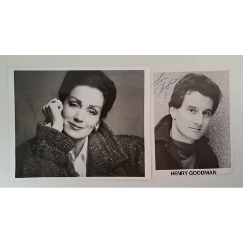 111 - SELECTION OF SIGNED PHOTOGRAPHS OF ACTORS AND ACTRESSES
mostly from British Soap operas and TV shows... 