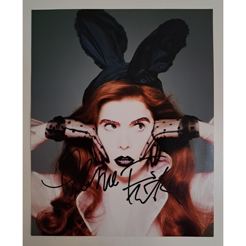 118 - PALOMA FAITH
signed 10x8 colour photograph. With Chaucer certificate of authenticity. 
Note: English... 