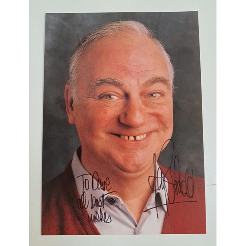 133 - ROY HUDD
signed colour portrait postcard measuring 15cm x 10.5cm. With dedication 'To Dave'
Note: En... 