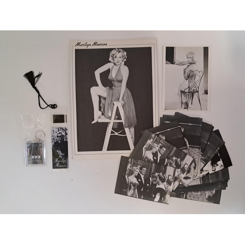 149 - MARILYN MONROE
selection of black and white photographic prints, including a set of photographs depi... 