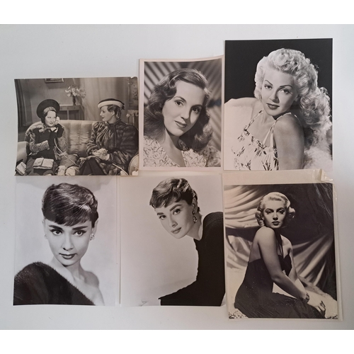 151 - SELECTION OF VINTAGE CELEBRITY PHOTOGRAPHS, PUBLICITY PORTRAITS AND POSTCARDS
including Lana Turner,... 