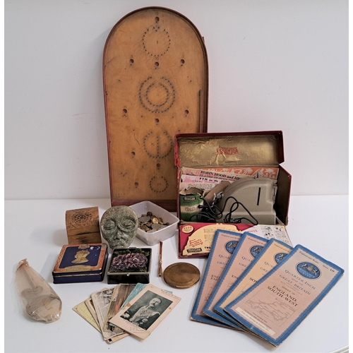 201 - GOOD SELECTION OF COLLECTABLES
including various trinket boxes, one a souvenir for the coronation of... 