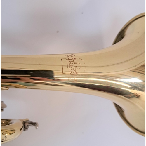 259 - ROSETTI SERIES 5 TRUMPET
in brass with two mouth pieces, marked 89TPTL, in a fitted case