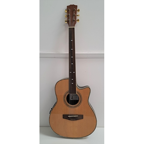 261 - ELECTRO ACOUSTIC FRETLESS GUITAR
by Acoustic Fretless Guitars, model AFR6