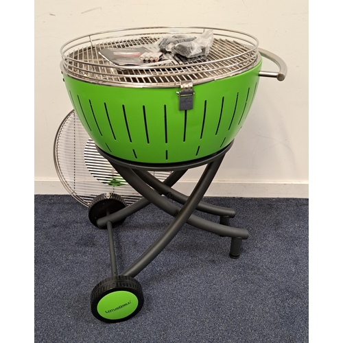 232 - LOTUSGRILL XXL BARBEQUE - THE SMOKELESS CHARCOAL GRILL
in green, unused and complete with two grill ... 