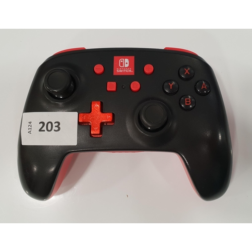 203 - NINTENDO SWITCH ENHANCED WIRELESS CONTROLLER